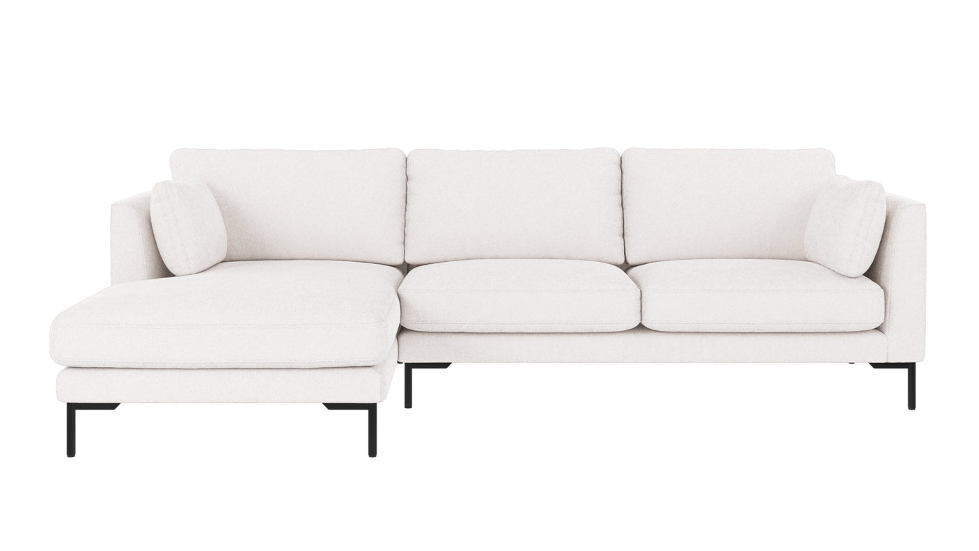 Corwin 3,5 seter sofa sjeselong venstre