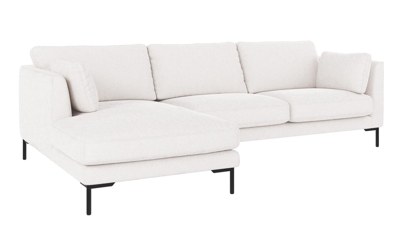 Corwin 3,5 seter sofa sjeselong venstre
