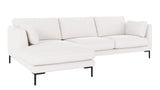 Corwin 3,5 seter sofa sjeselong venstre