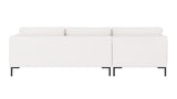 Corwin 3,5 seter sofa sjeselong venstre