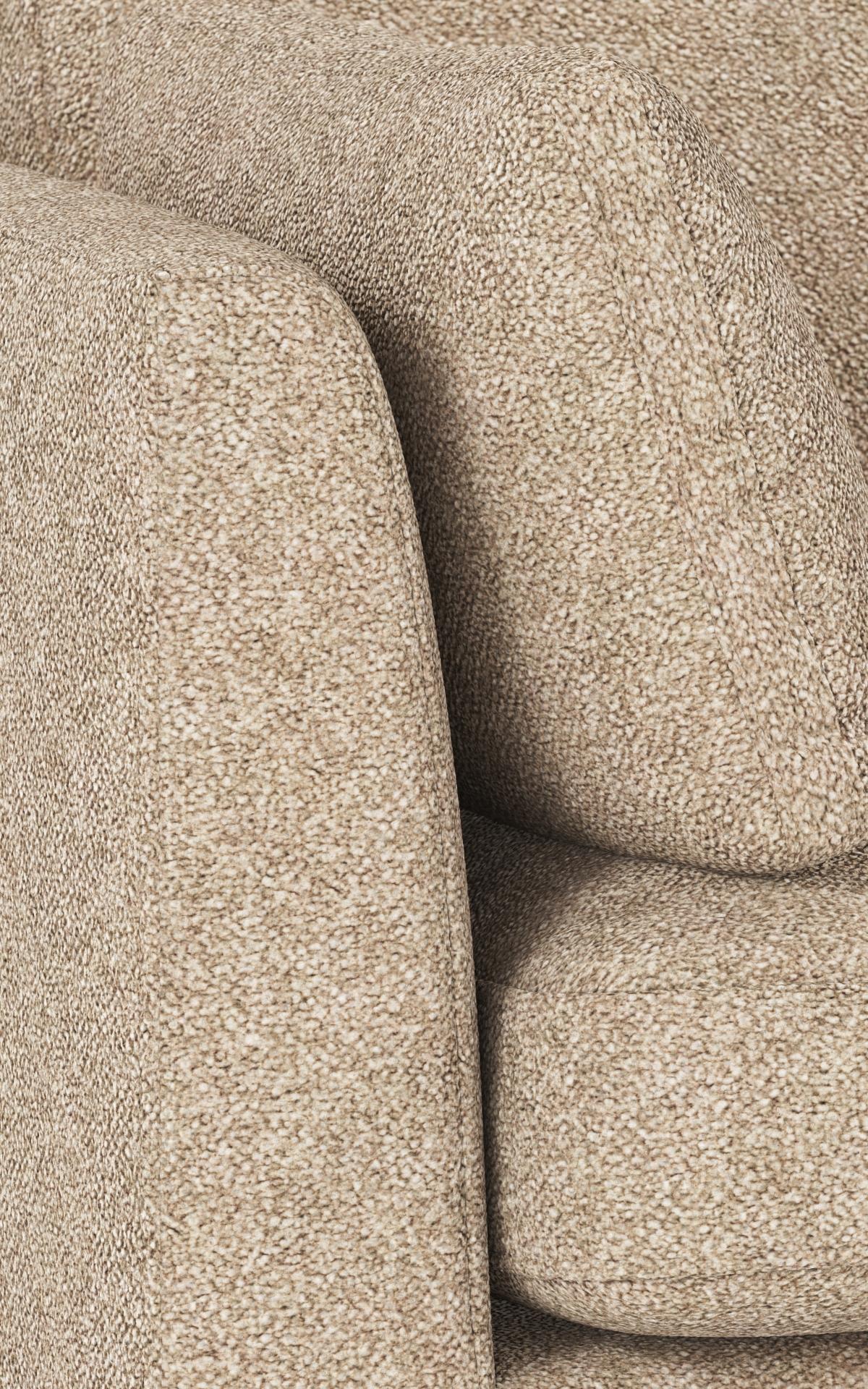 Corwin 3,5 seter sofa sjeselong høyre