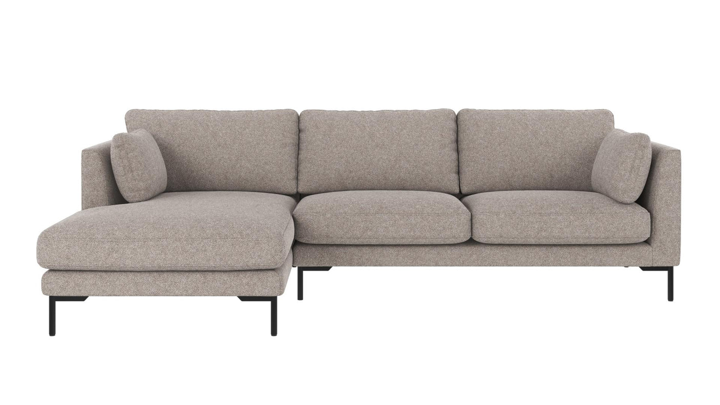 Corwin 3,5 seter sofa sjeselong venstre