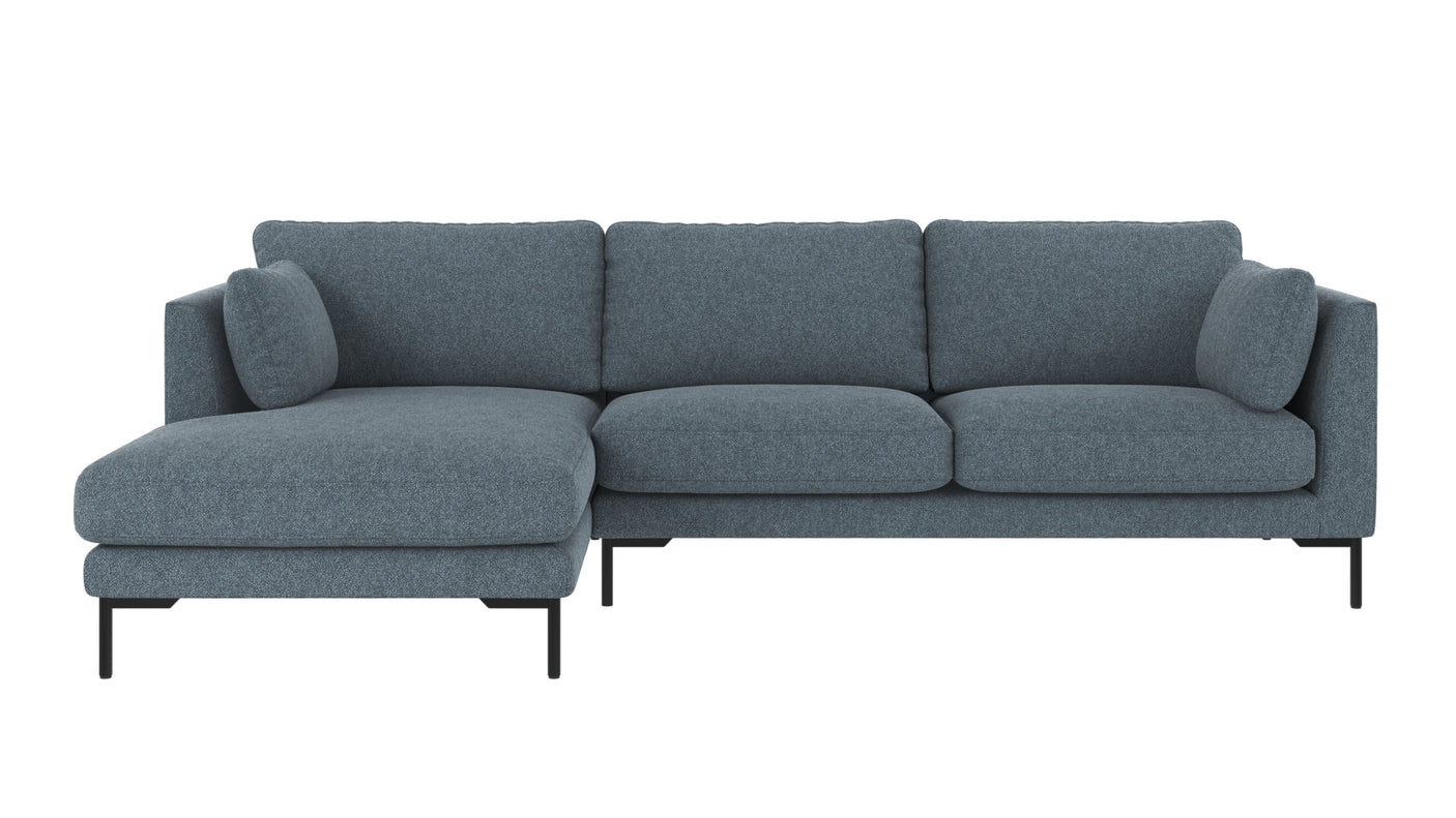 Corwin 3,5 seter sofa sjeselong venstre