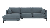 Corwin 3,5 seter sofa sjeselong venstre