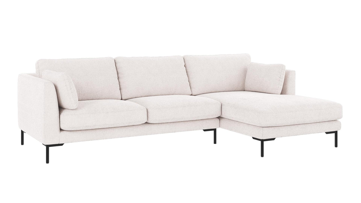 Corwin 3,5 seter sofa sjeselong høyre