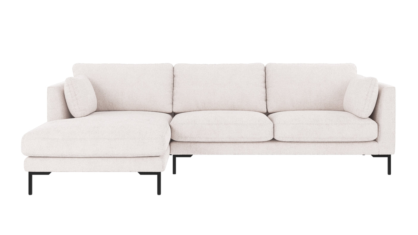 Corwin 3,5 seter sofa sjeselong venstre