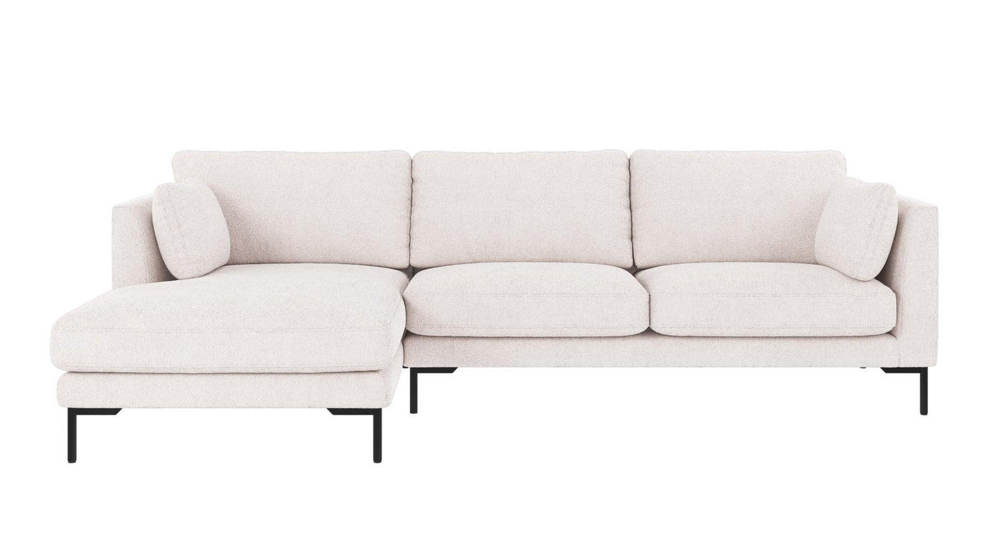 Corwin 3,5 seter sofa sjeselong venstre
