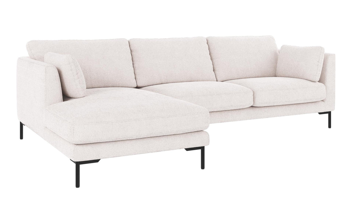 Corwin 3,5 seter sofa sjeselong venstre