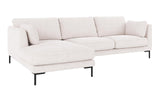 Corwin 3,5 seter sofa sjeselong venstre