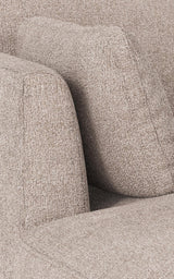 Corwin 3,5 seter sofa sjeselong venstre