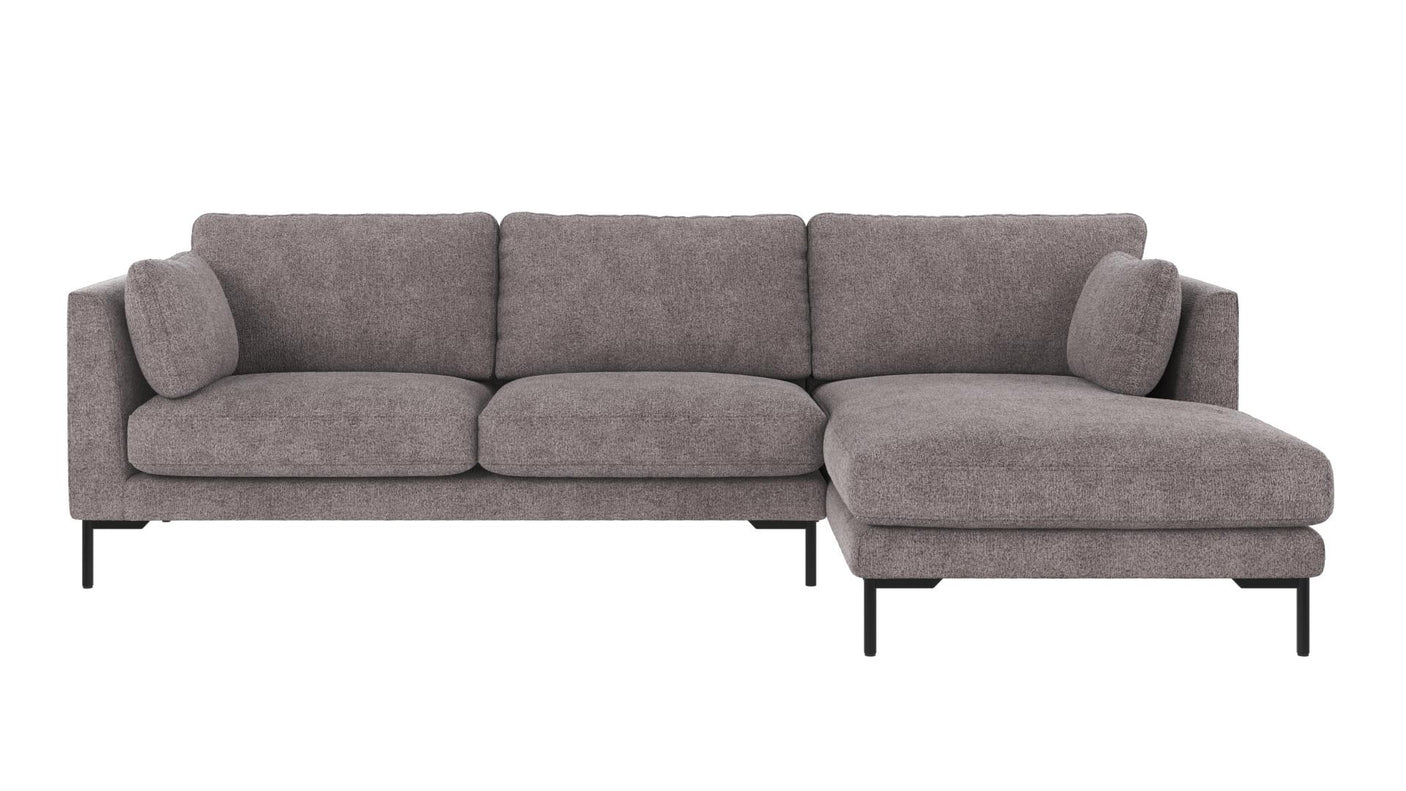 Corwin 3,5 seter sofa sjeselong høyre