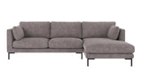 Corwin 3,5 seter sofa sjeselong høyre