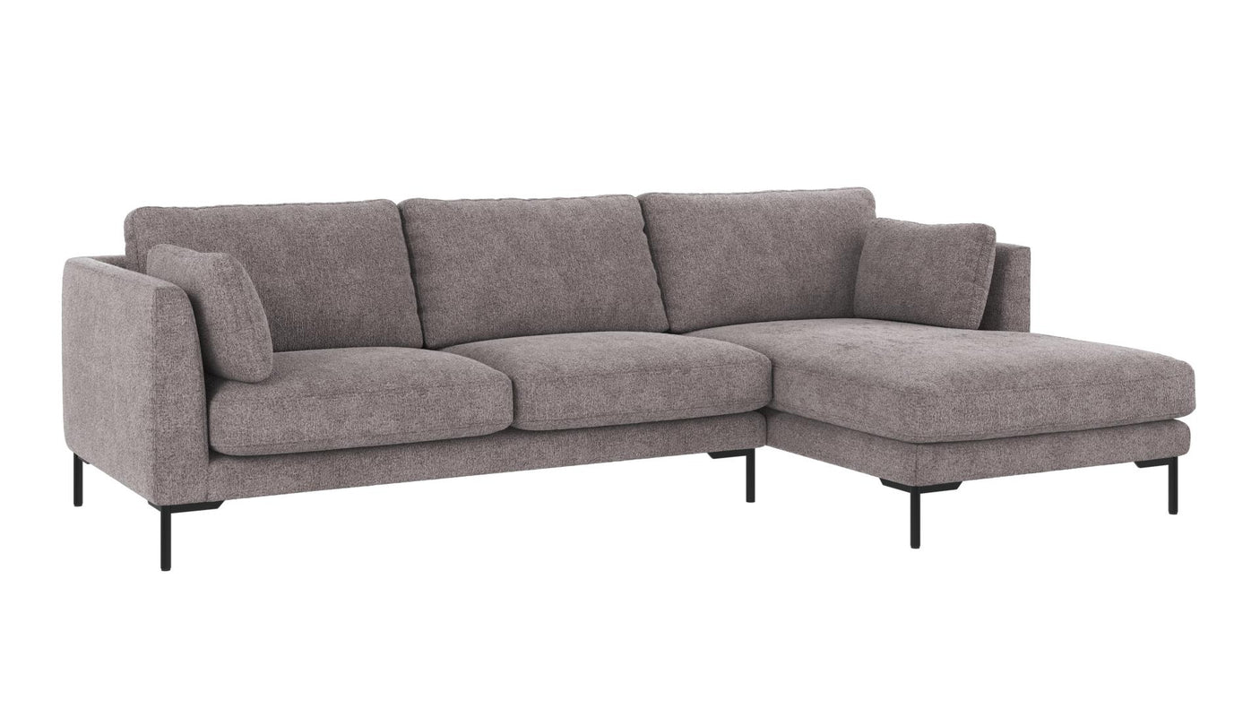 Corwin 3,5 seter sofa sjeselong høyre