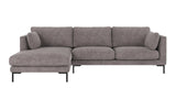 Corwin 3,5 seter sofa sjeselong venstre
