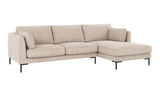 Corwin 3,5 seter sofa sjeselong høyre