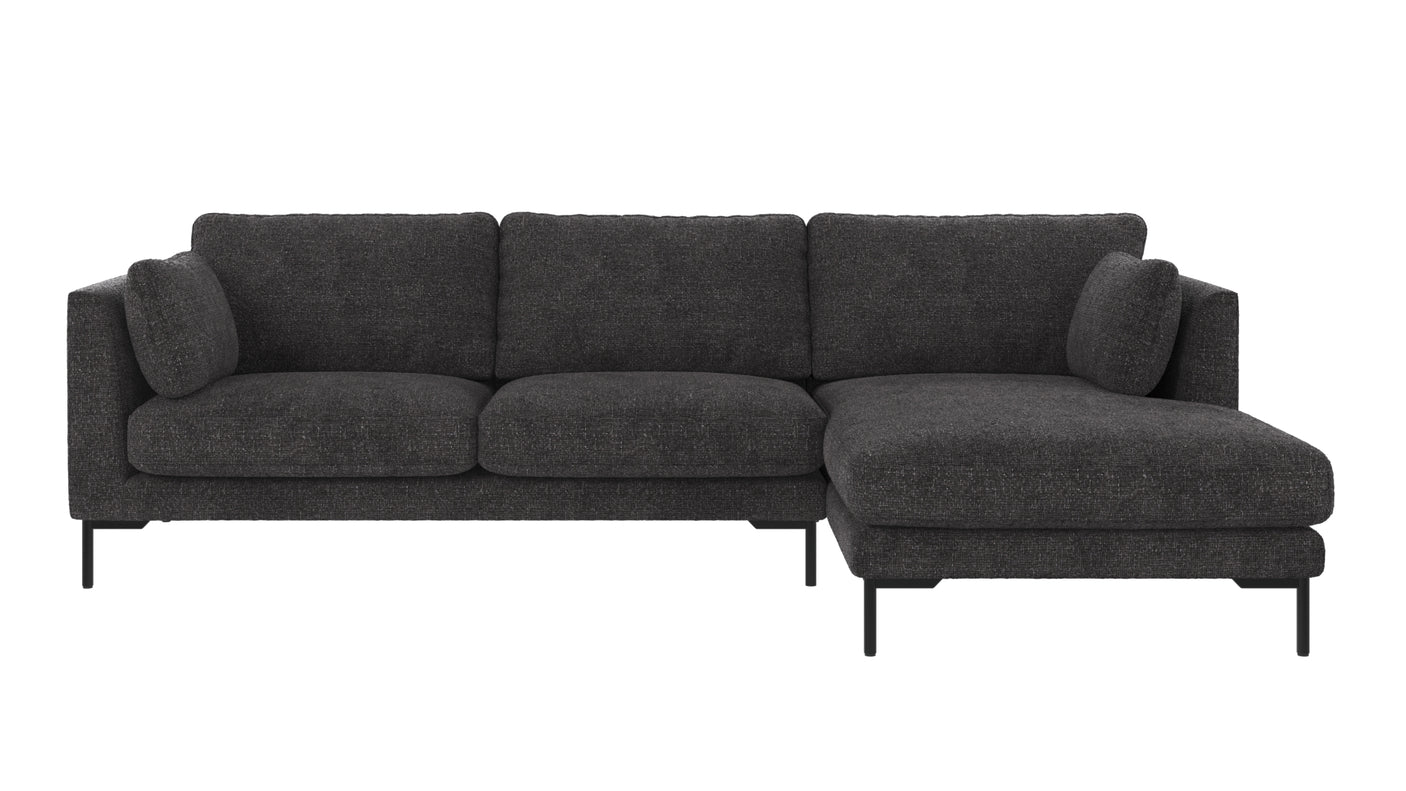 Corwin 3,5 seter sofa sjeselong høyre