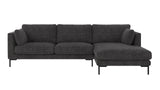 Corwin 3,5 seter sofa sjeselong høyre