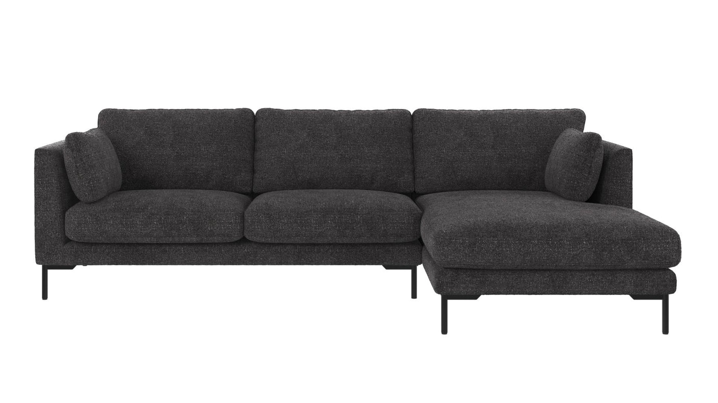 Corwin 3,5 seter sofa sjeselong høyre