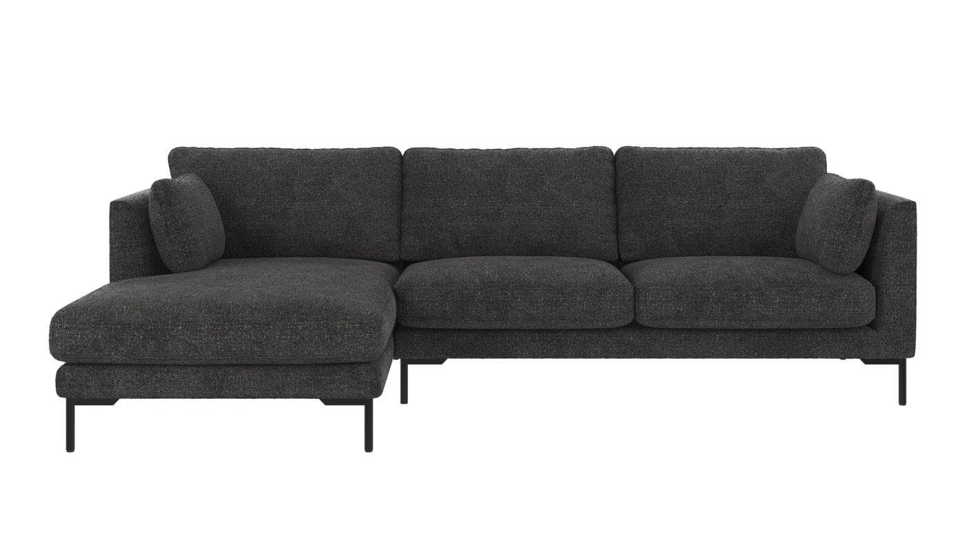 Corwin 3,5 seter sofa sjeselong venstre