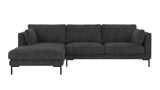 Corwin 3,5 seter sofa sjeselong venstre