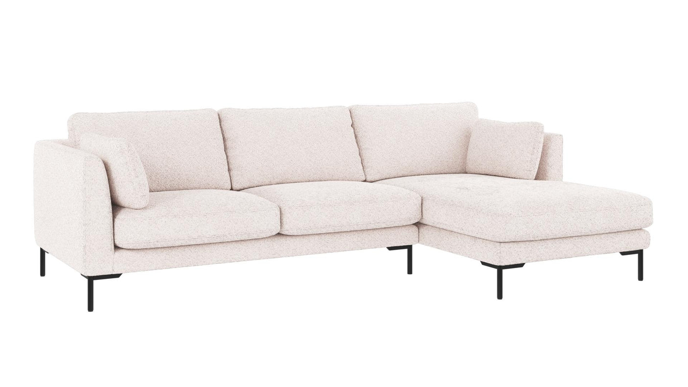 Corwin 3,5 seter sofa sjeselong høyre