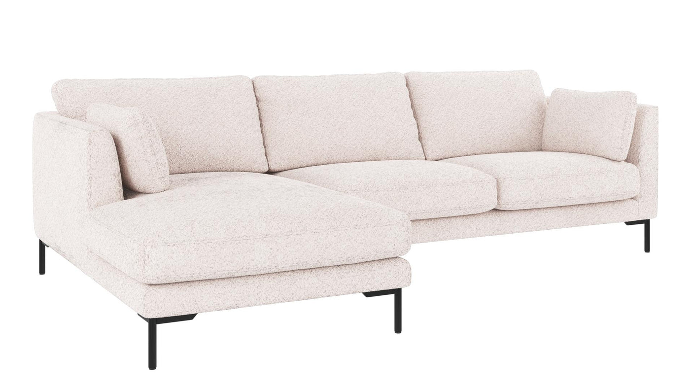 Corwin 3,5 seter sofa sjeselong venstre