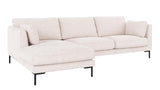 Corwin 3,5 seter sofa sjeselong venstre