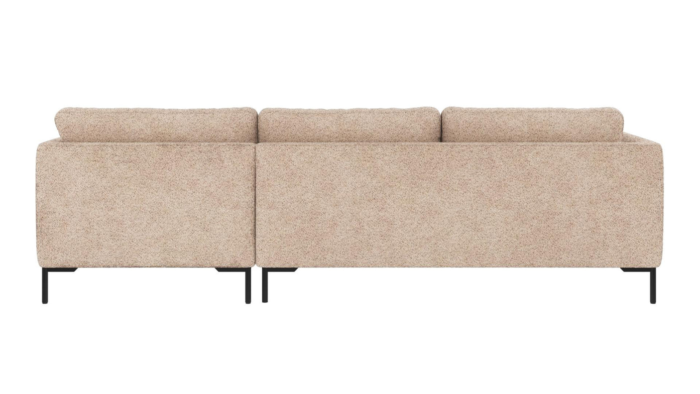 Corwin 3,5 seter sofa sjeselong høyre