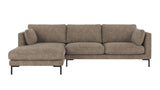 Corwin 3,5 seter sofa sjeselong venstre
