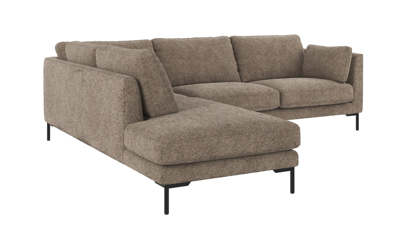 Corwin corner sofa left open end venstre