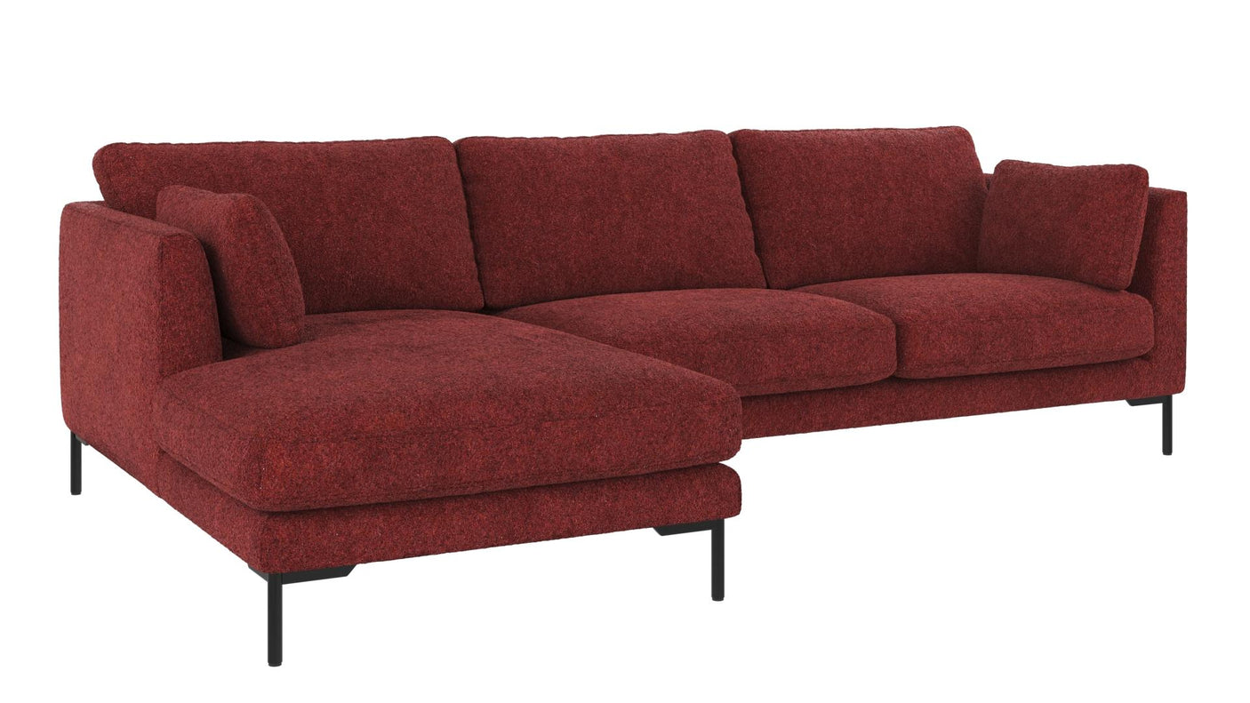 Corwin 3,5 seter sofa sjeselong venstre