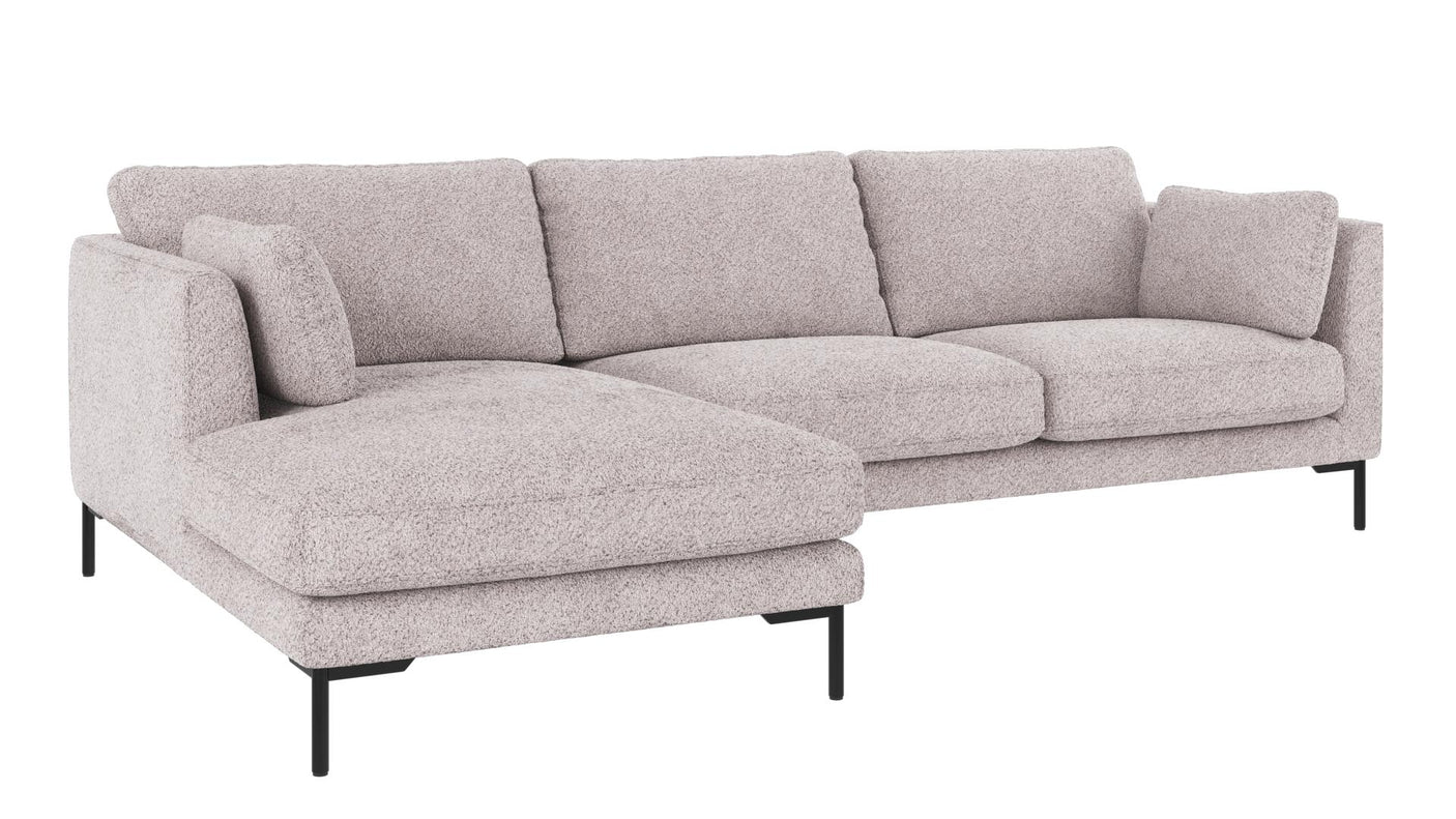 Corwin 3,5 seter sofa sjeselong venstre