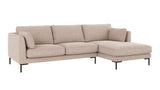 Corwin 3,5 seter sofa sjeselong høyre