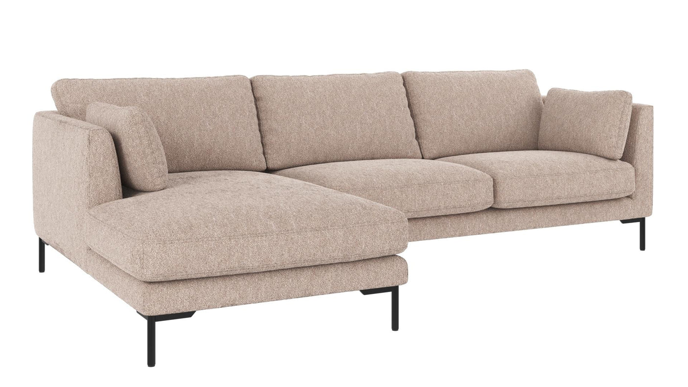 Corwin 3,5 seter sofa sjeselong venstre