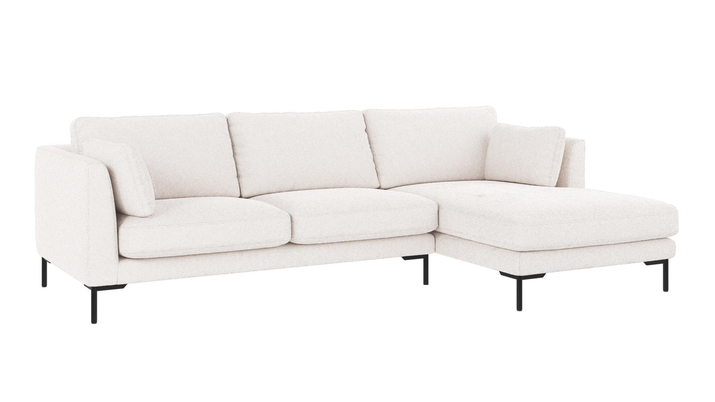 Corwin 3,5 seter sofa sjeselong høyre