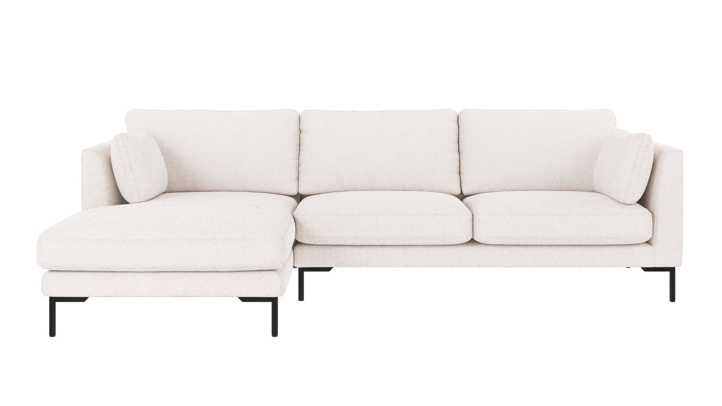 Corwin 3,5 seter sofa sjeselong venstre