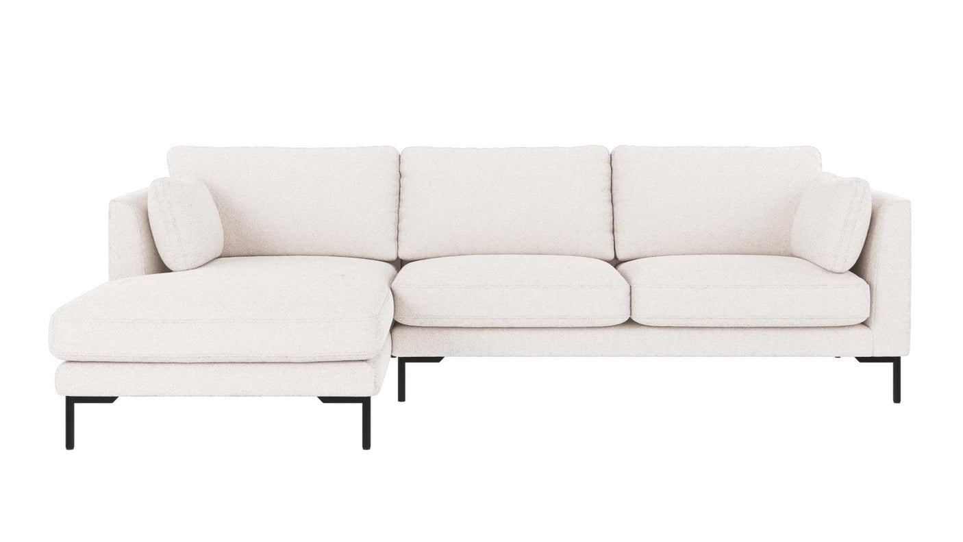 Corwin 3,5 seter sofa sjeselong venstre