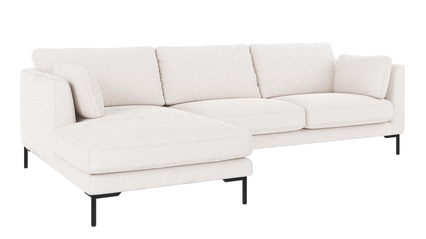 Corwin 3,5 seter sofa sjeselong venstre