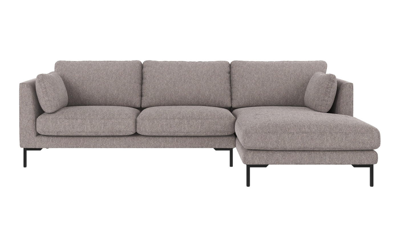 Corwin 3,5 seter sofa sjeselong høyre