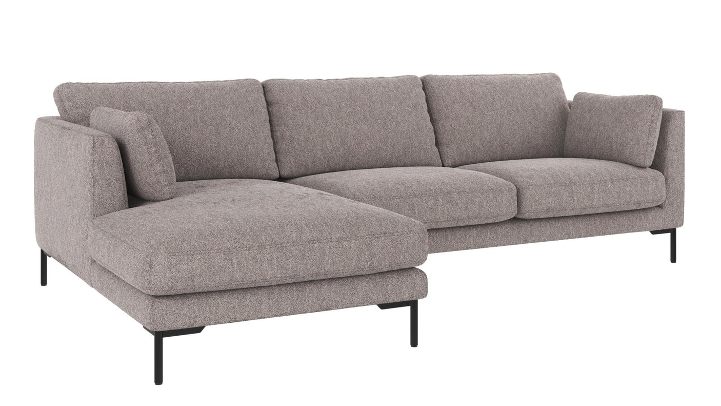 Corwin 3,5 seter sofa sjeselong venstre