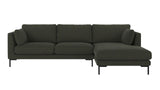 Corwin 3,5 seter sofa sjeselong høyre