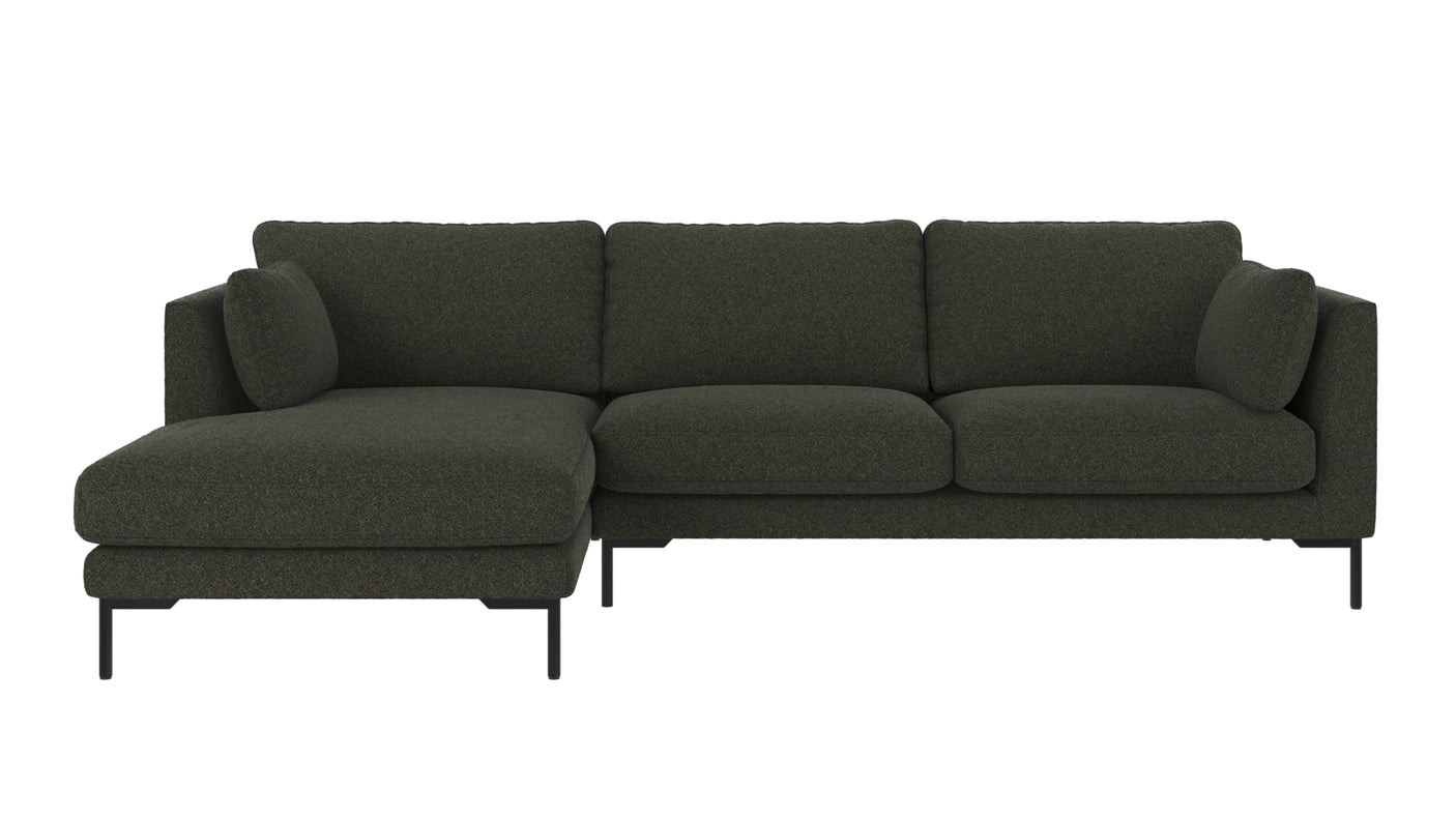 Corwin 3,5 seter sofa sjeselong venstre
