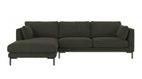 Corwin 3,5 seter sofa sjeselong venstre