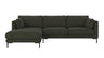 Corwin 3,5 seter sofa sjeselong venstre