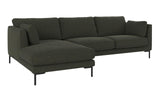 Corwin 3,5 seter sofa sjeselong venstre