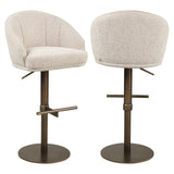 Barkrakk Beverly natur fancy svingbar Richmond Interiors Barstol