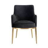 Spisestol Breeze kvarts antrasitt flammehemmende sett med 2 Richmond Interiors Spisestol
