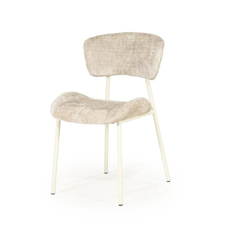 Dare - taupe By-Boo Spisestol