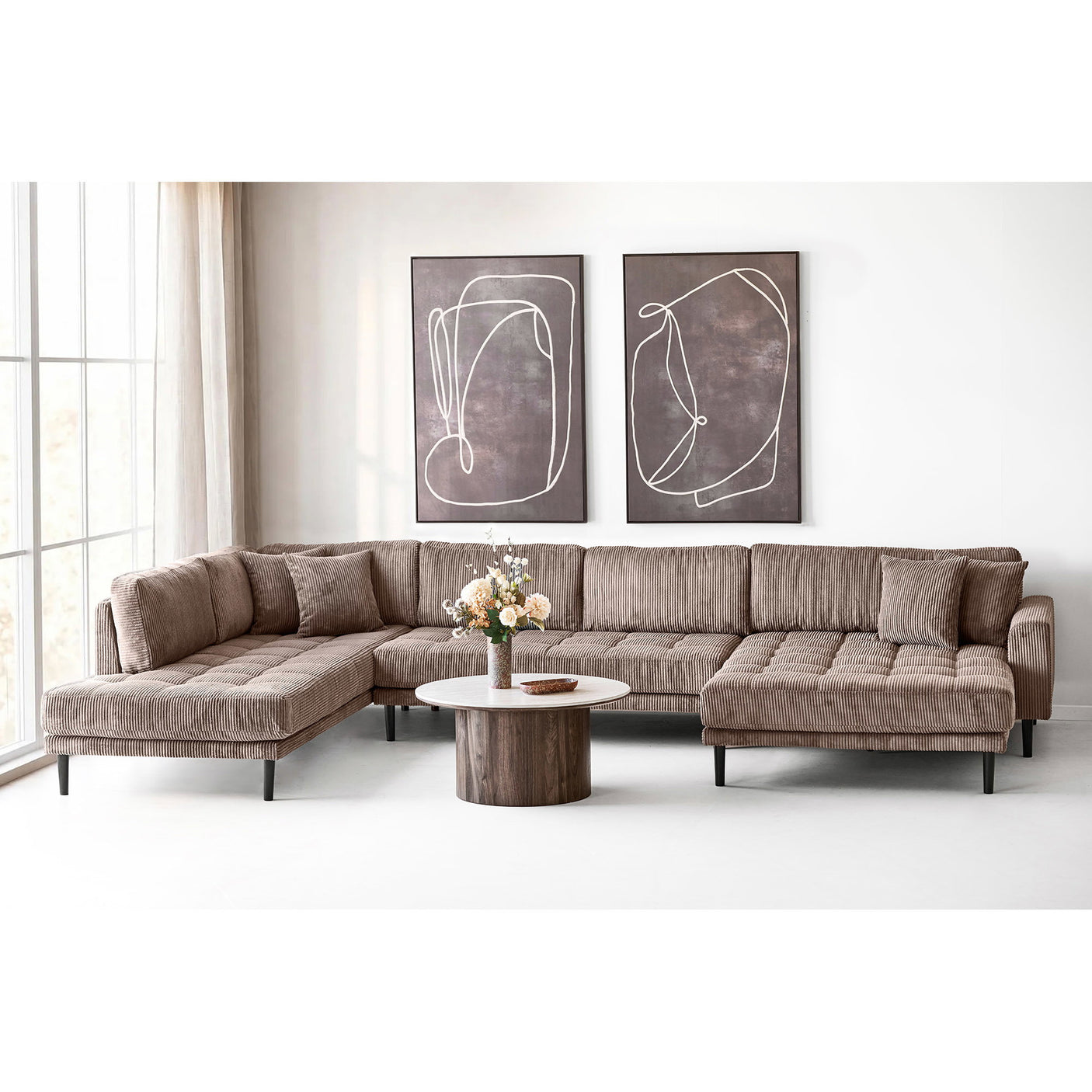 Lido U-sofa Open End House Nordic U-sofaer