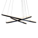 Lysekrone Amira svart Richmond Interiors Taklampe